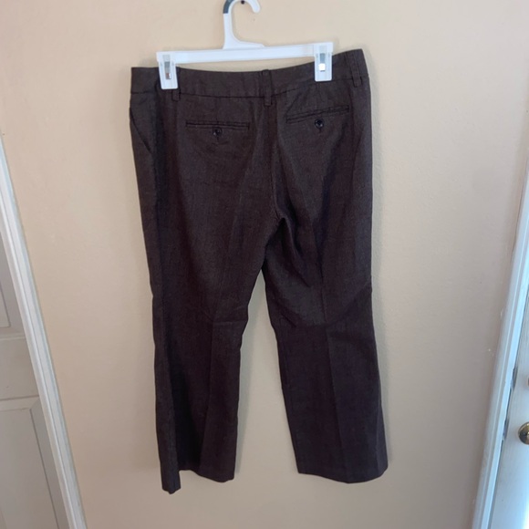 y2k vintage fashion trousers high waisted slacks brown formal indie dress pants - Picture 8 of 13